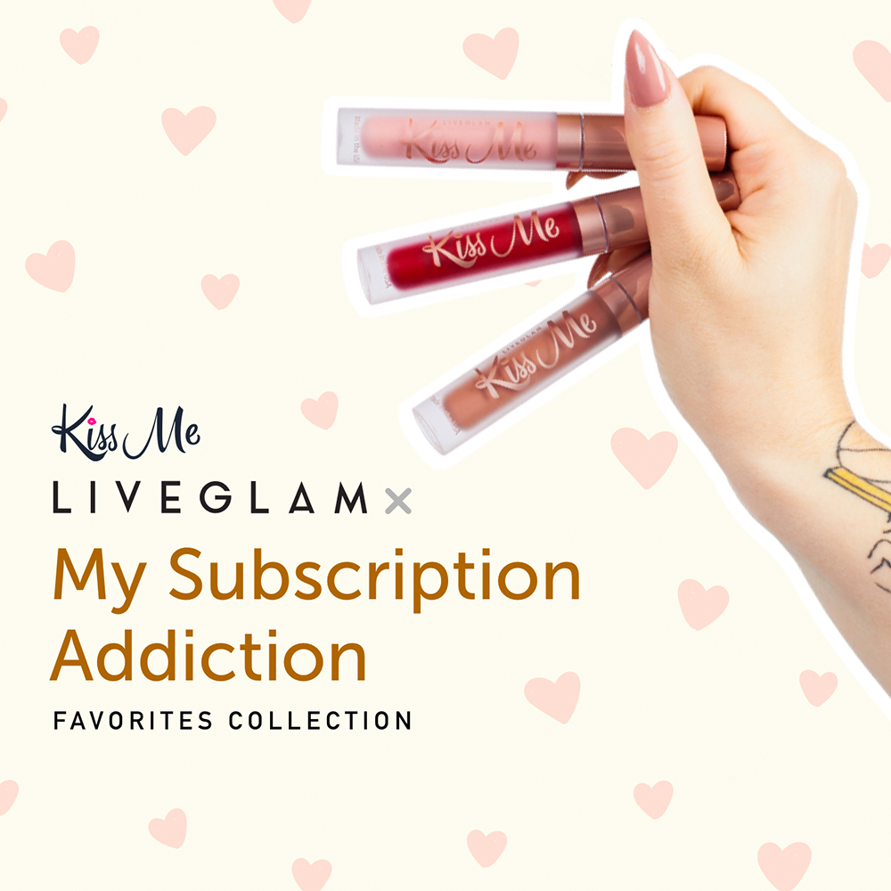 MSA x LiveGlam KissMe Favorites Collection Available Now!