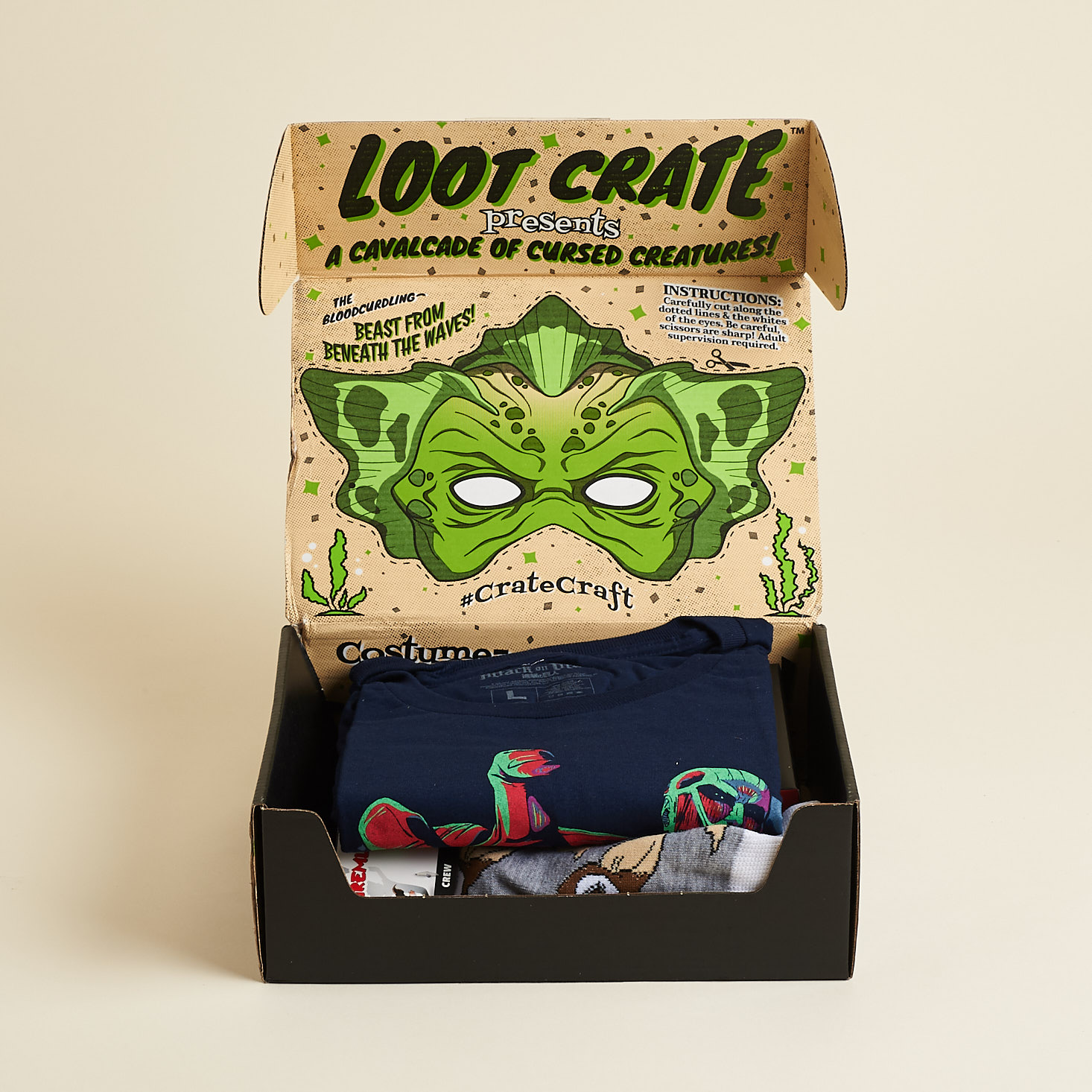 Loot Crate Subscription Box Review + Coupon – Cursed – October 2018