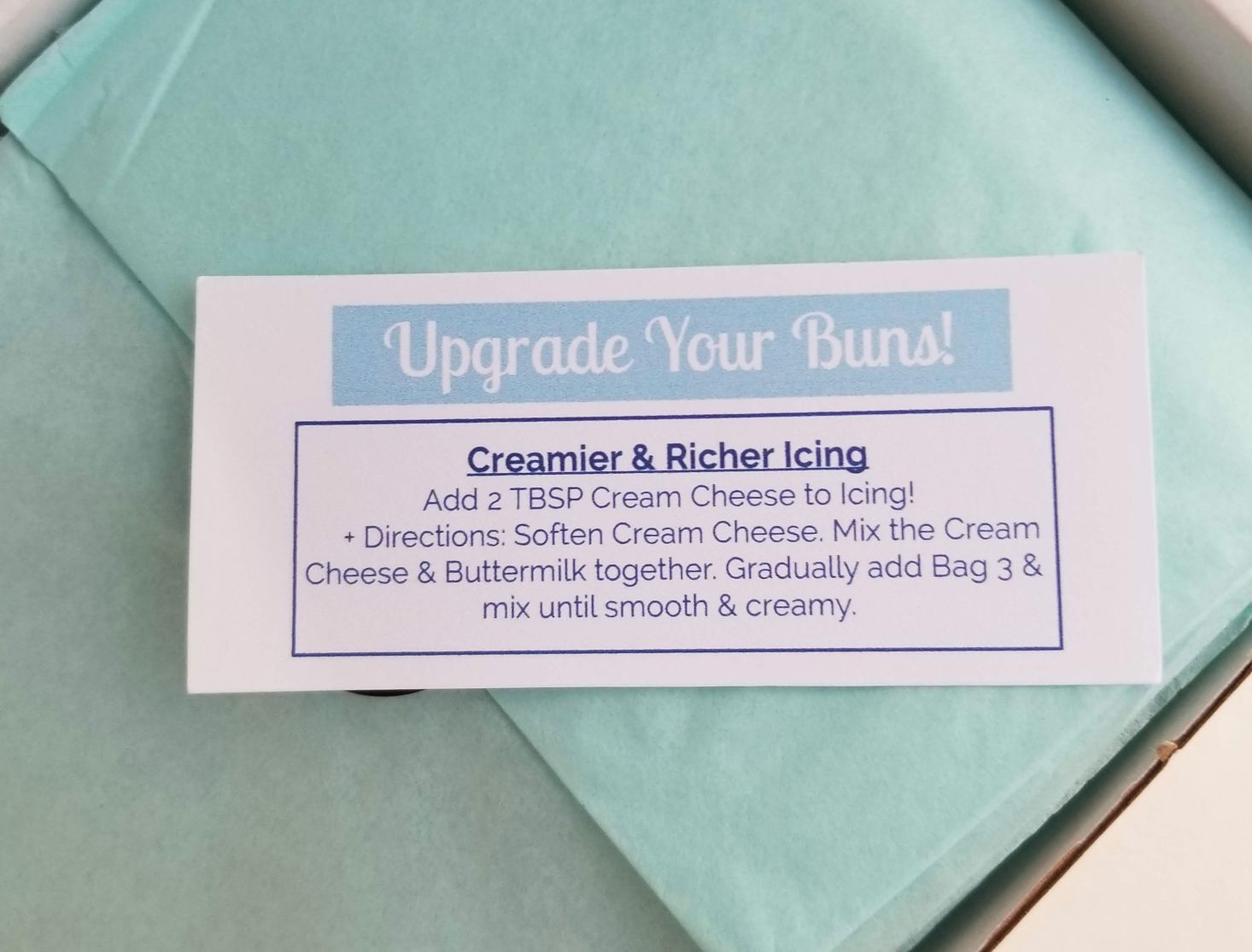 Mix Box by Homemade Bakers Review Cinnamon Roll MSA