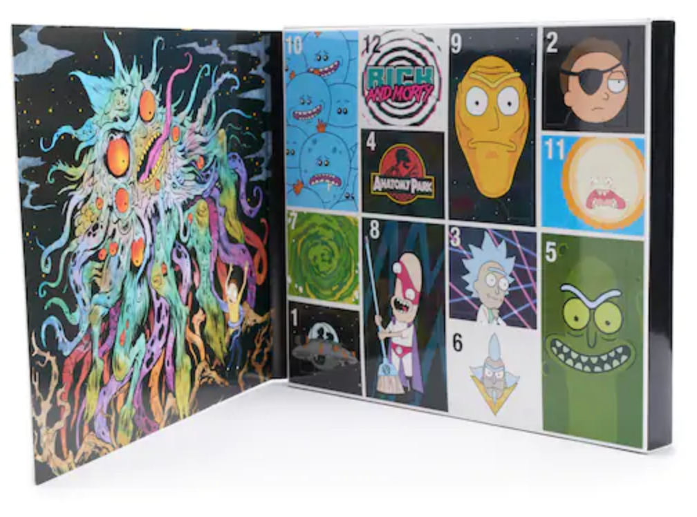 Rick and Morty Sock Advent Calendar On Sale for $15.99!