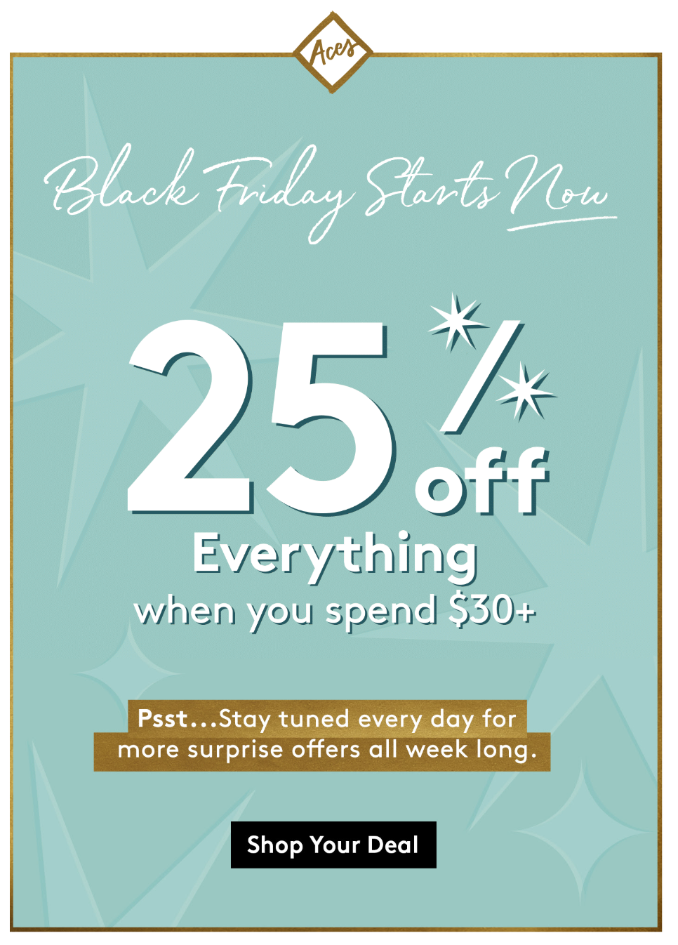 Today Only! Birchbox Holiday Deal – 30% Off Everything for Aces!