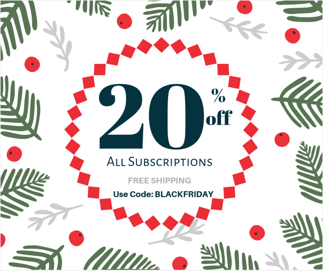 My Texas Market Black Friday Coupon – 20% Off Subscriptions!
