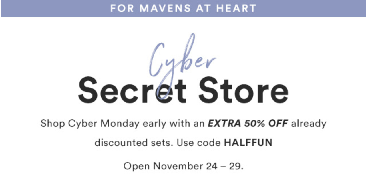 Julep Cyber Secret Store is Open + Coupon!