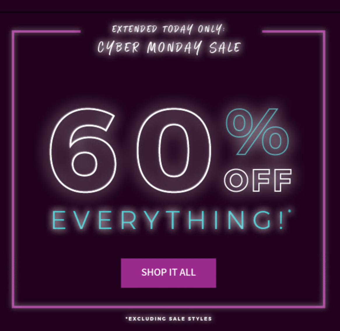 Extended! Fabletics Cyber Monday Deal – 60% Off Sitewide!