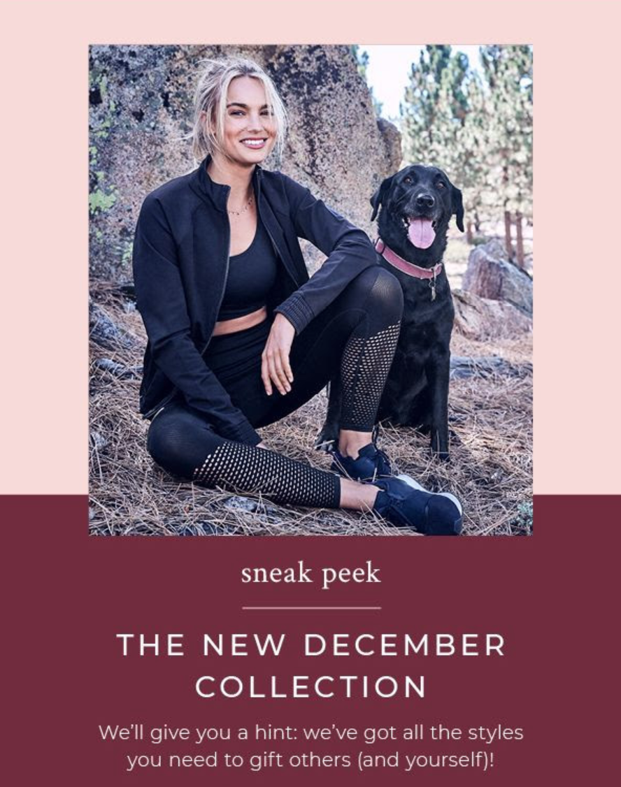 Fabletics December 2018 Spoilers + New Subscriber Deal!