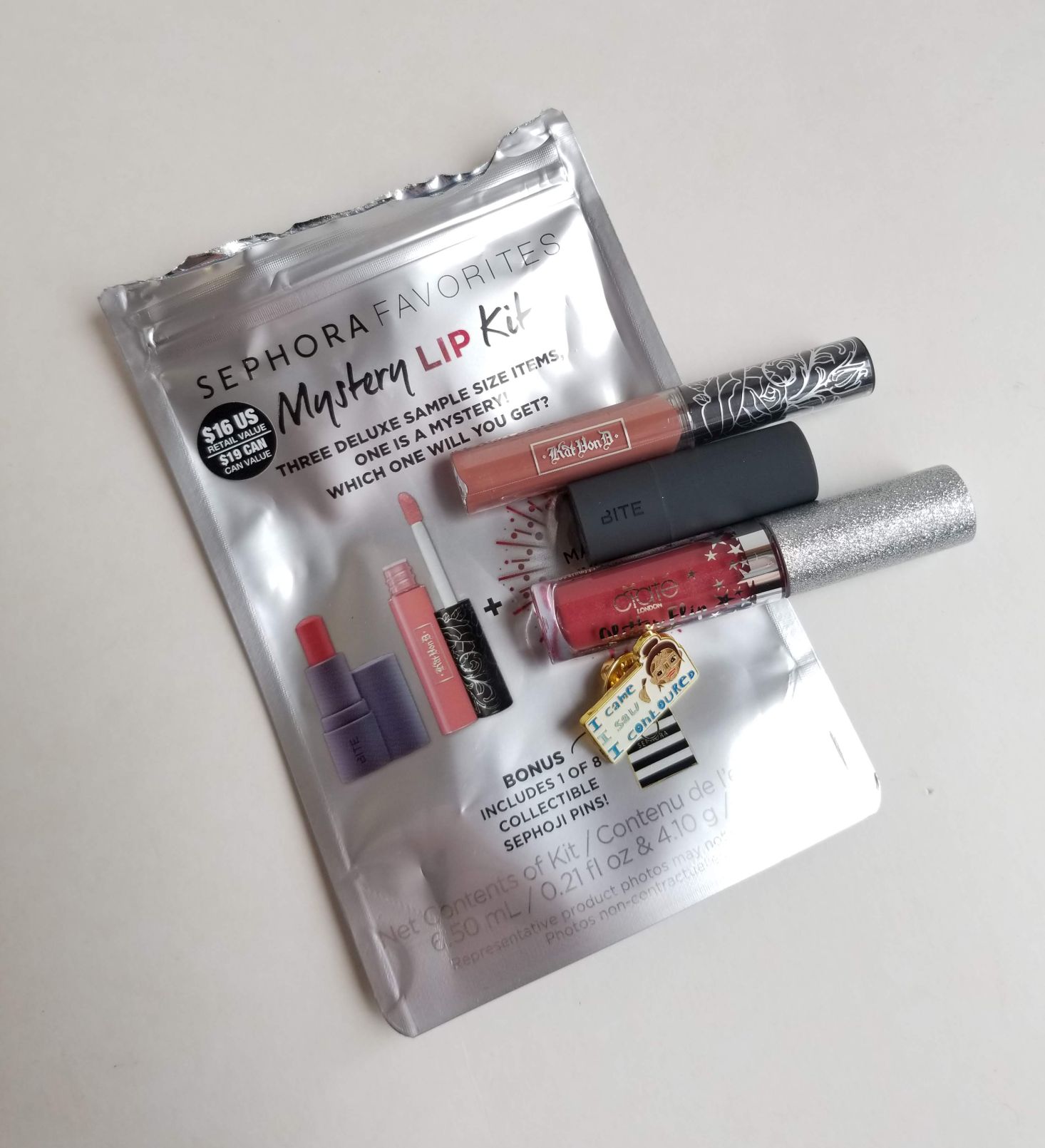 Sephora Favorites Mystery Lip Kit Review + Coupon – October 2018