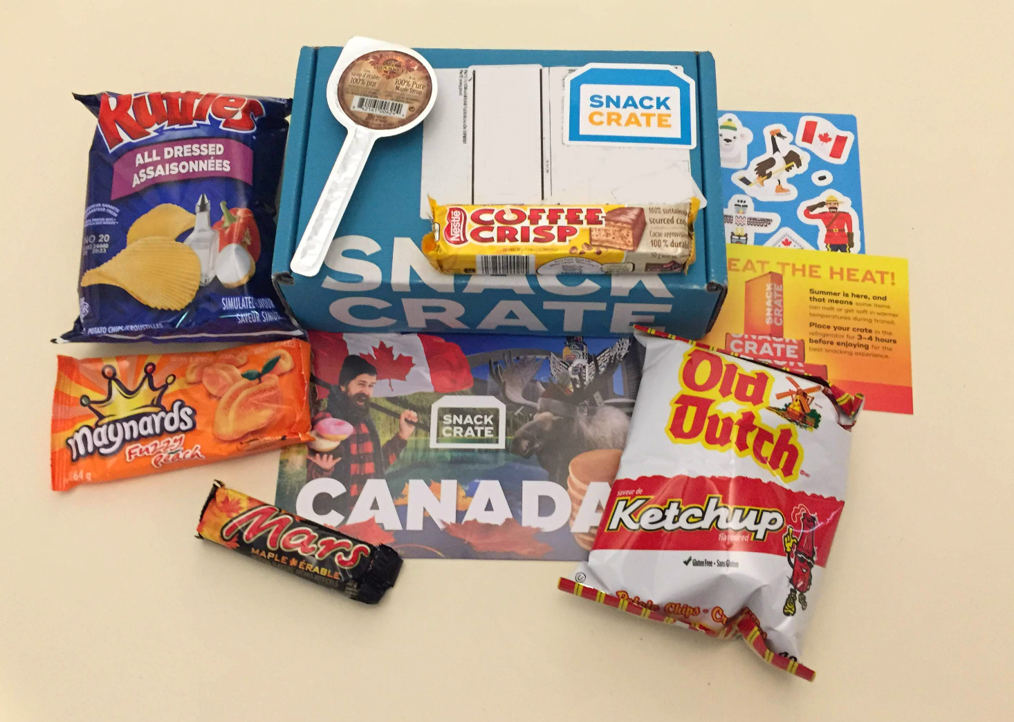 Snack Crate Subscription Box “Canada” Review + Coupon