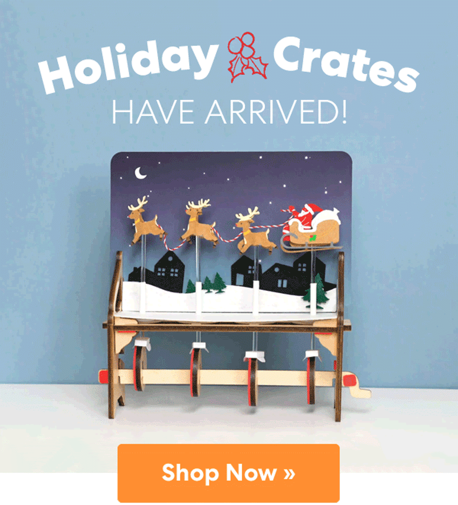 New KiwiCo Holiday Crates + Coupon