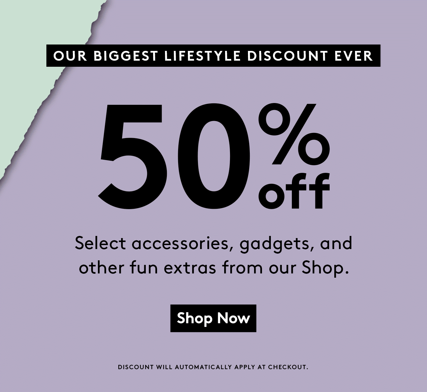 Birchbox Sale – 50% Off Lifestyle Products!