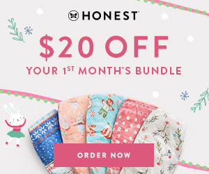 Honest Company Diaper Bundle Coupon – $20 Off Your First Bundle!