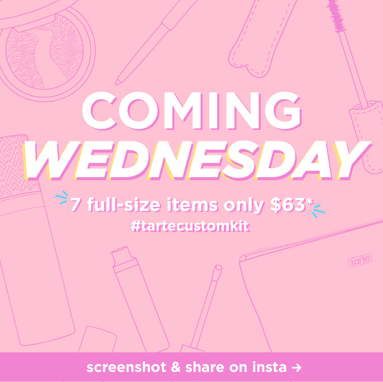Tarte Create Your Own Beauty Box – Launches 11/7!
