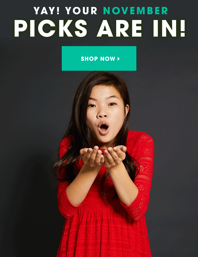 FabKids November 2018 Collection + Coupon!