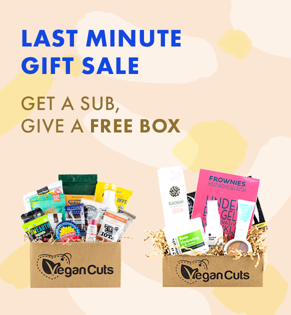 Last Day! Vegan Cuts Sale – Save on Snack & Beauty Boxes + FREE Box With Pre-Paid Subscription!