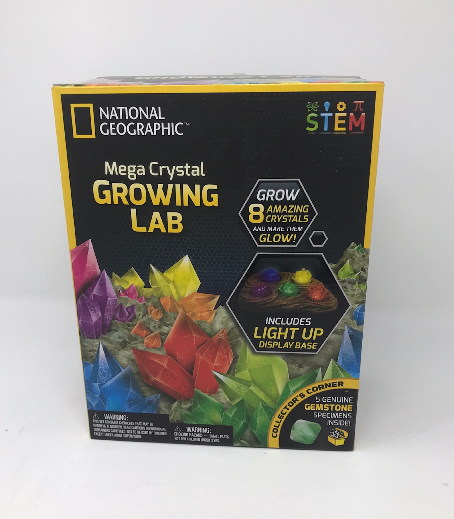 Amazon STEM Toy Club Review, Ages 5 to 7 – National Geographic Mega Crystal Growing Lab