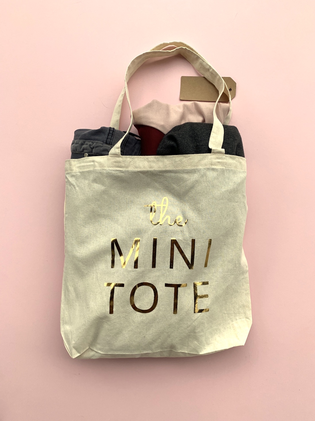 Golden Tote $59 + Add-Ons Clothing Tote Review – December 2018