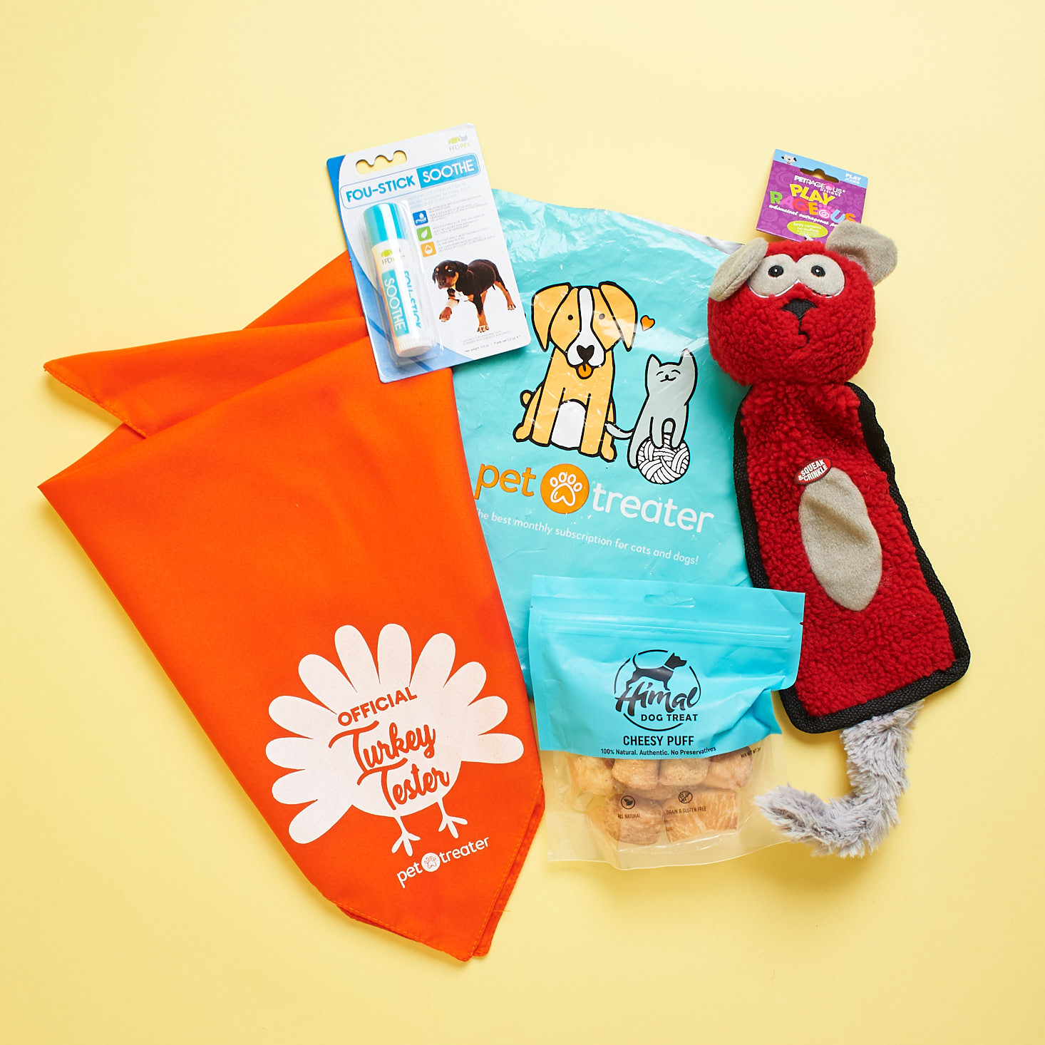 Mini Monthly Mystery Box For Dogs Subscription Review – November 2018