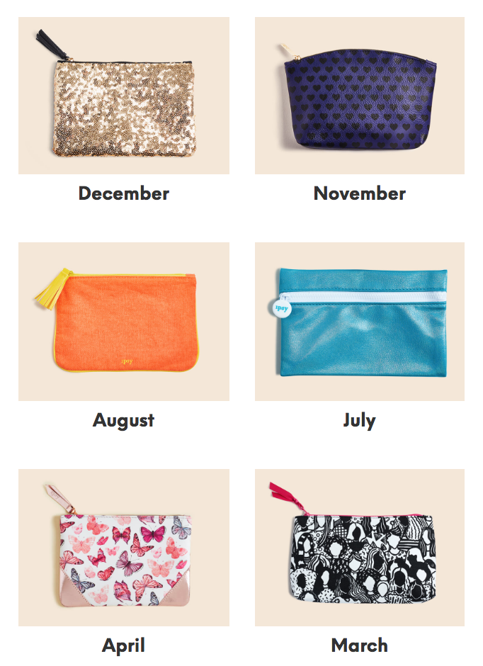 Subscriber Survey: What’s Your Favorite Ipsy Glam Bag Design of 2018?