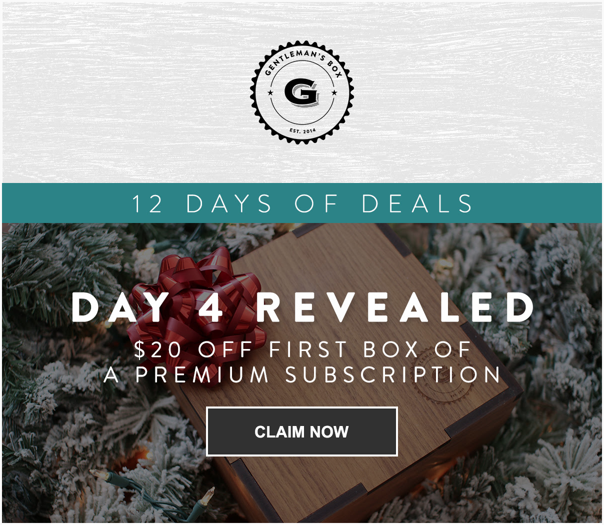 Gentleman’s Box Coupon – Save $20 Off Your First Premium Box