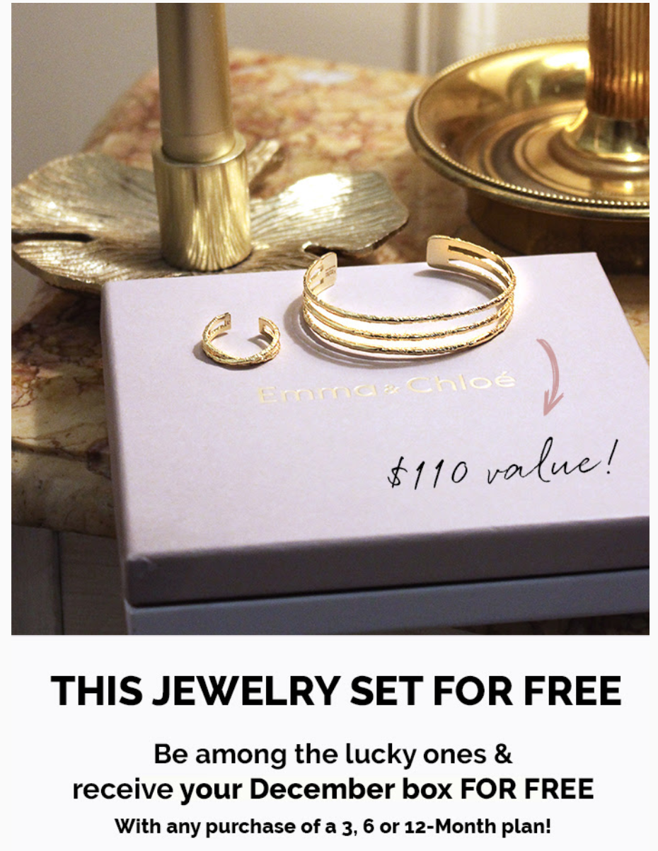 Emma & Chloe Deal – First Box FREE With Pre-Paid Subscription!