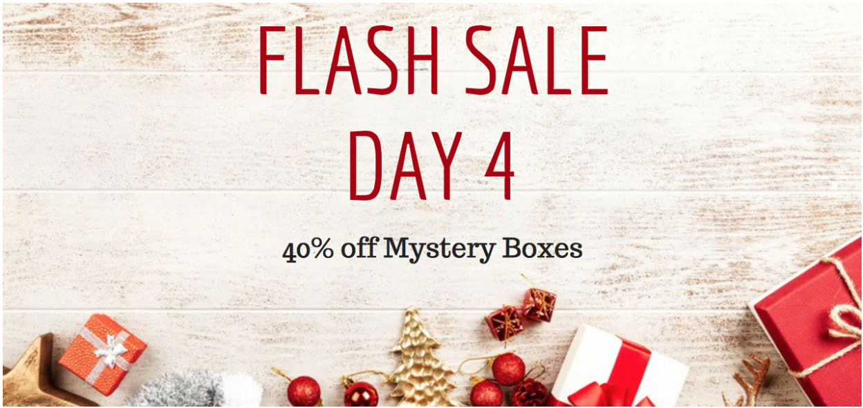 BuddhiBox Flash Sale – 40% Off Mystery Boxes!