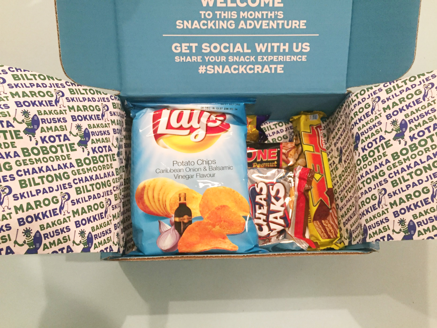 Snack Crate Subscription Box “South Africa” Review + Coupon