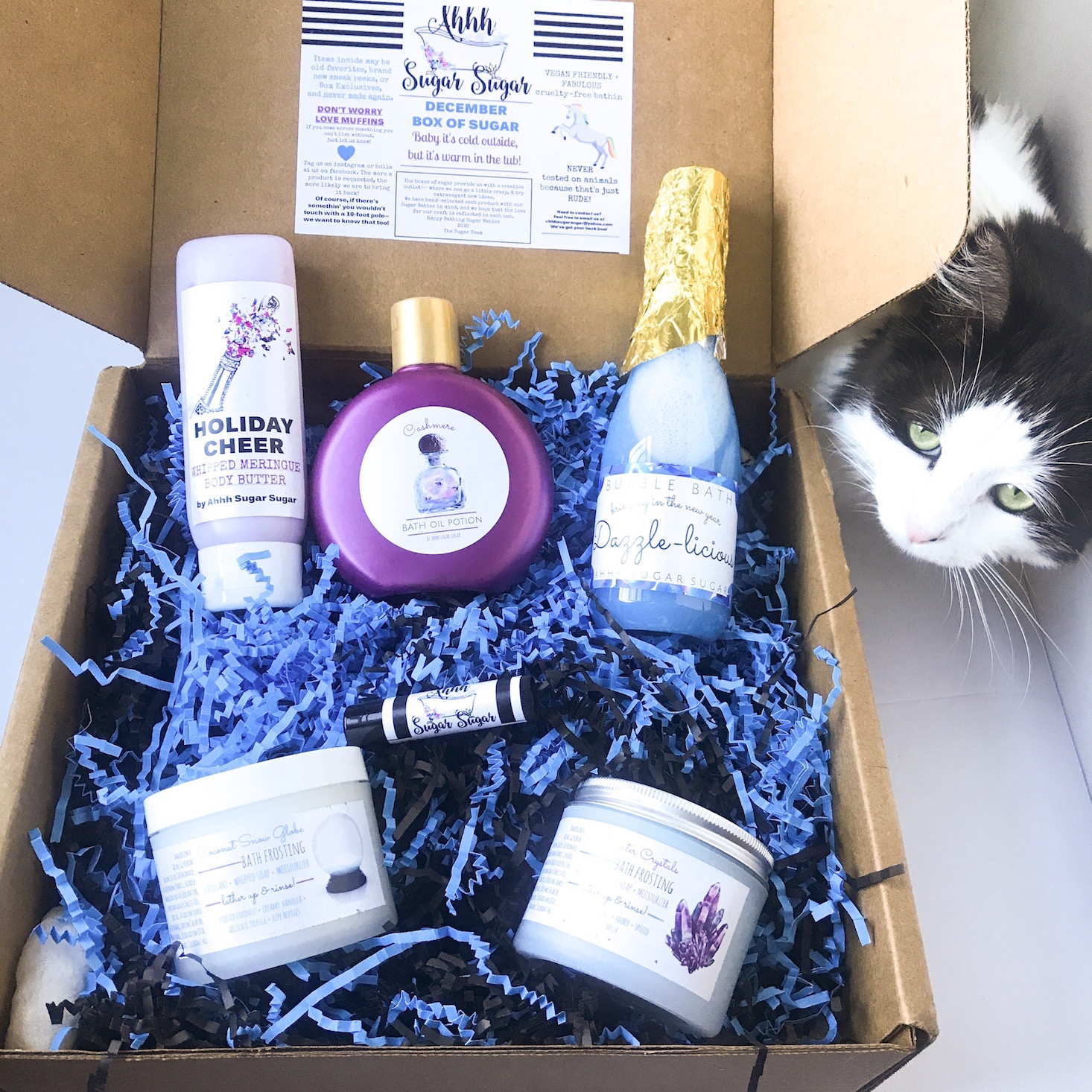 Ahhh Sugar Sugar Beauty Subscription Box Review – December 2018