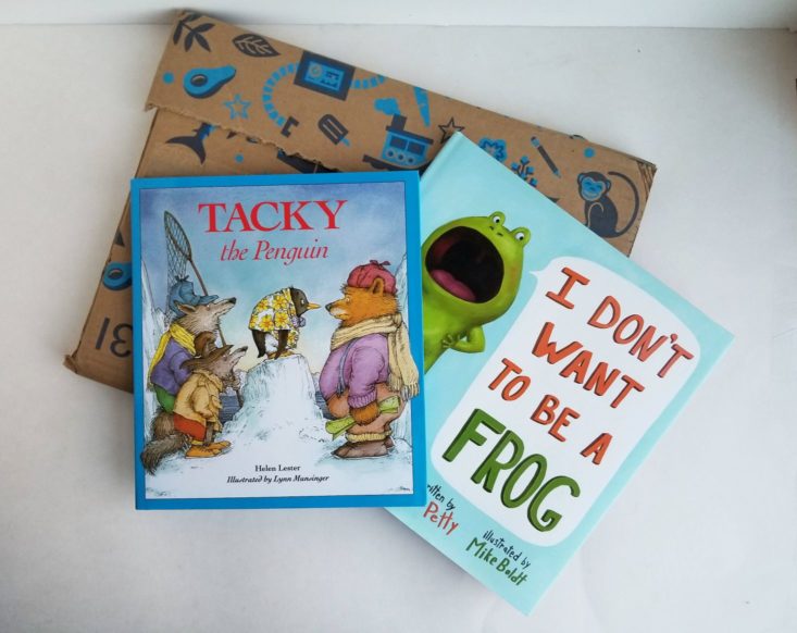 Amazon Prime Book Box, Ages 35 Review December 2018 MSA