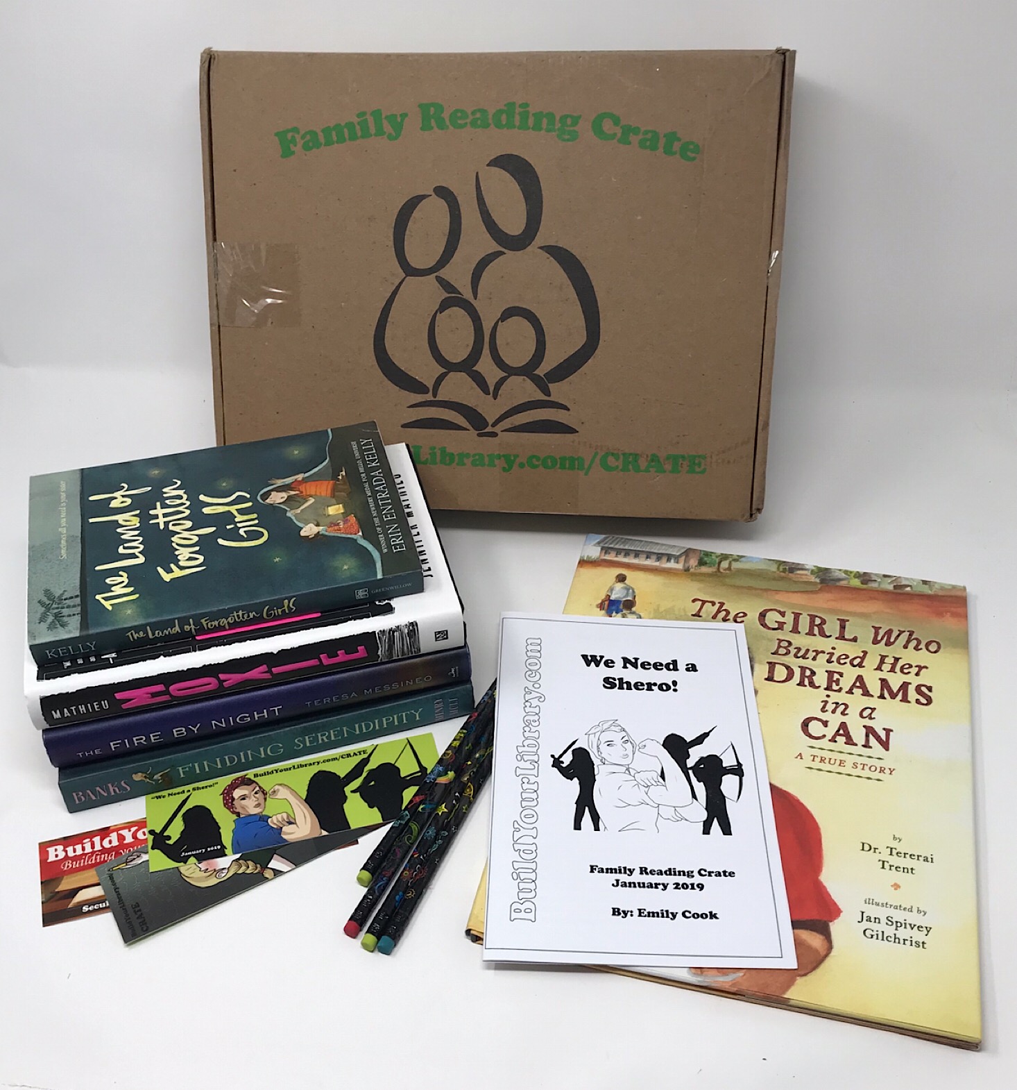 Family Reading Crate Subscription Review – January 2019