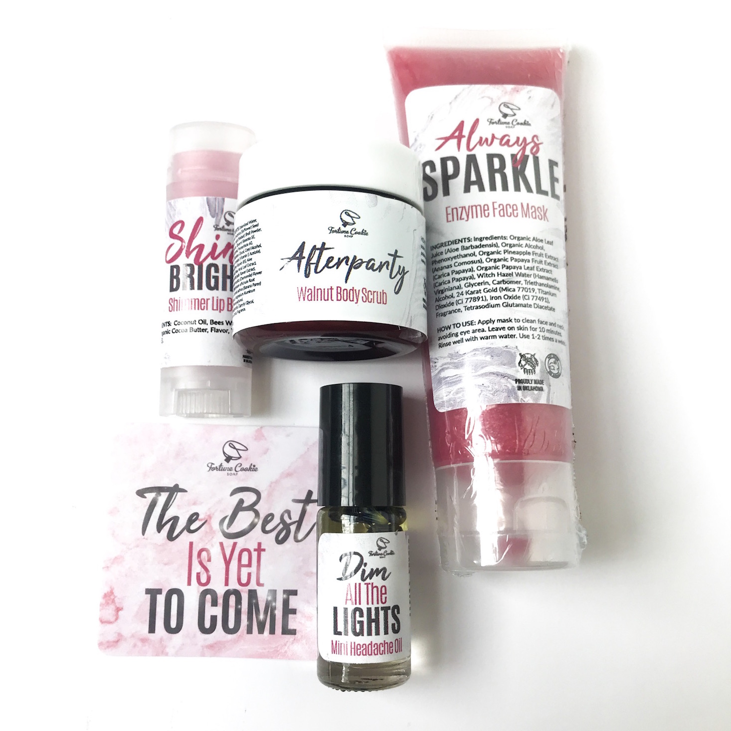 Fortune Cookie Soap “You Were Born to Sparkle” Box Review – January 2019