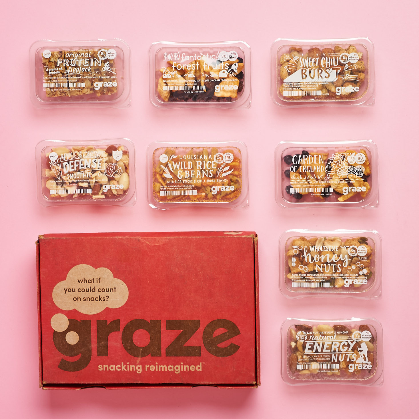 Graze 8 Snack Variety Box Review + Free Box Coupon – January 2019