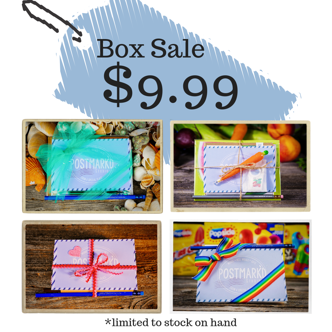 Postmark’d Studio Sale – Past Boxes for $9.99!