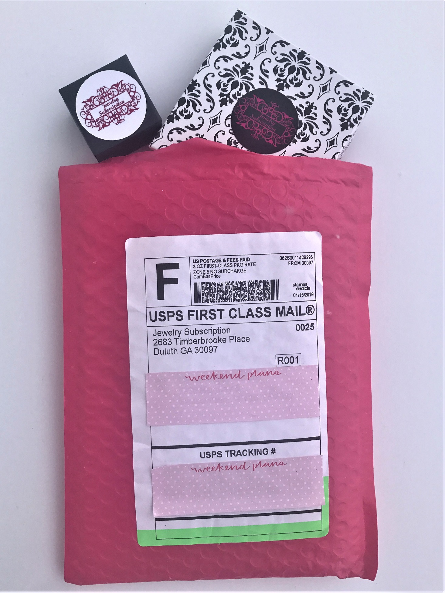 Jewelry Subscription Box Review + 50% Off Coupon – January 2019