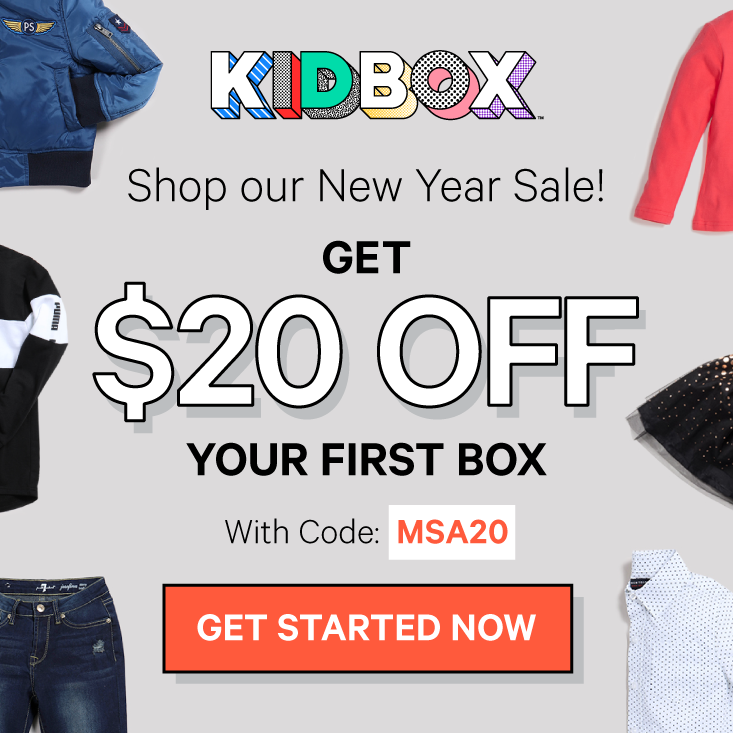 Kidbox New Year Sale – $20 Off Your First Box!