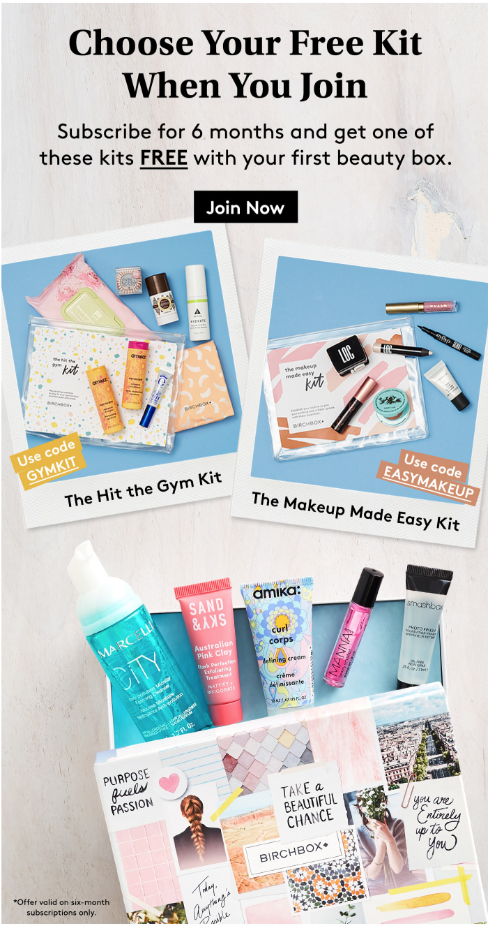 Birchbox Coupon – FREE Discovery Kit with 6-Month Subscription!