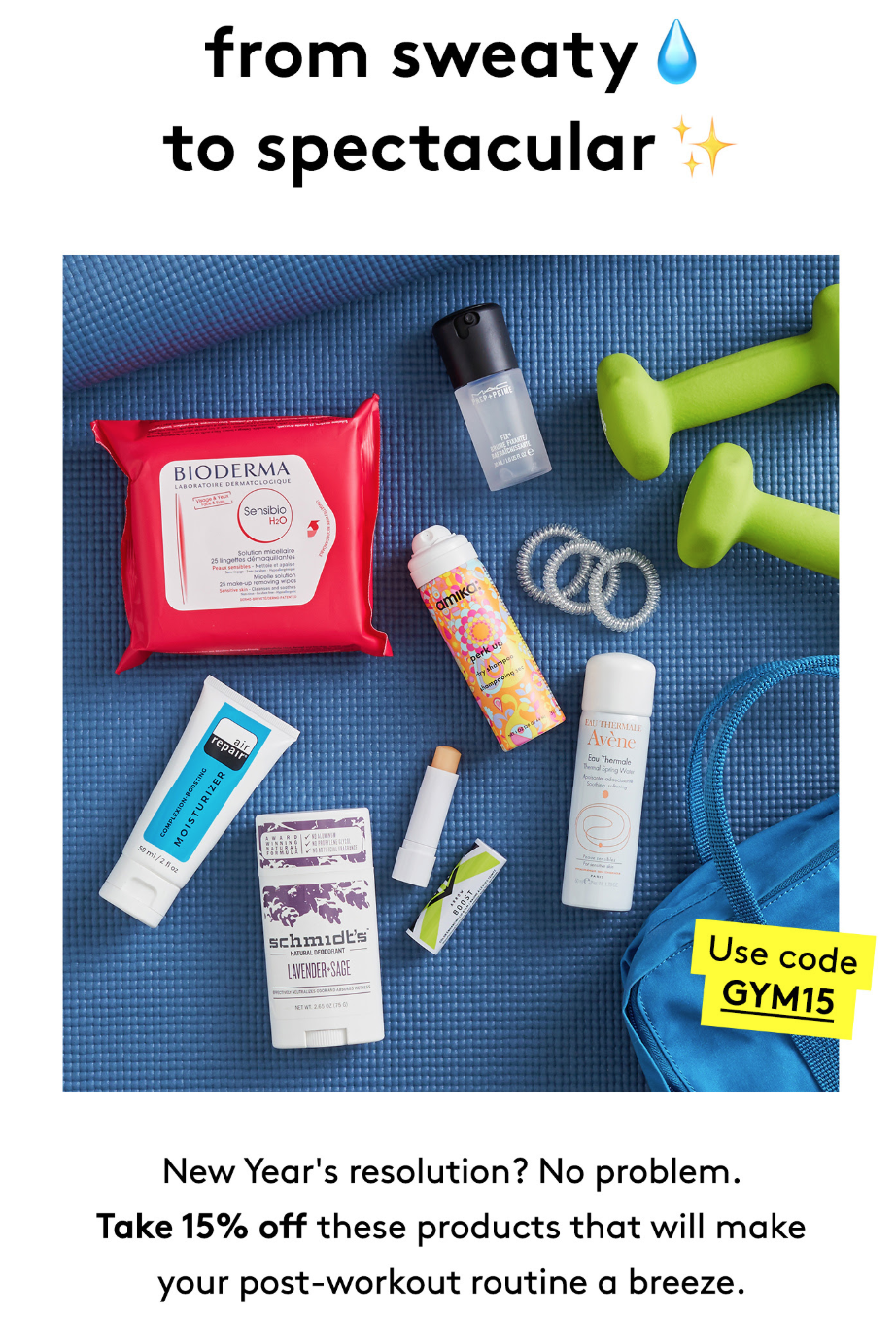 Birchbox Sale – 15% Off Gym Bag Essentials!