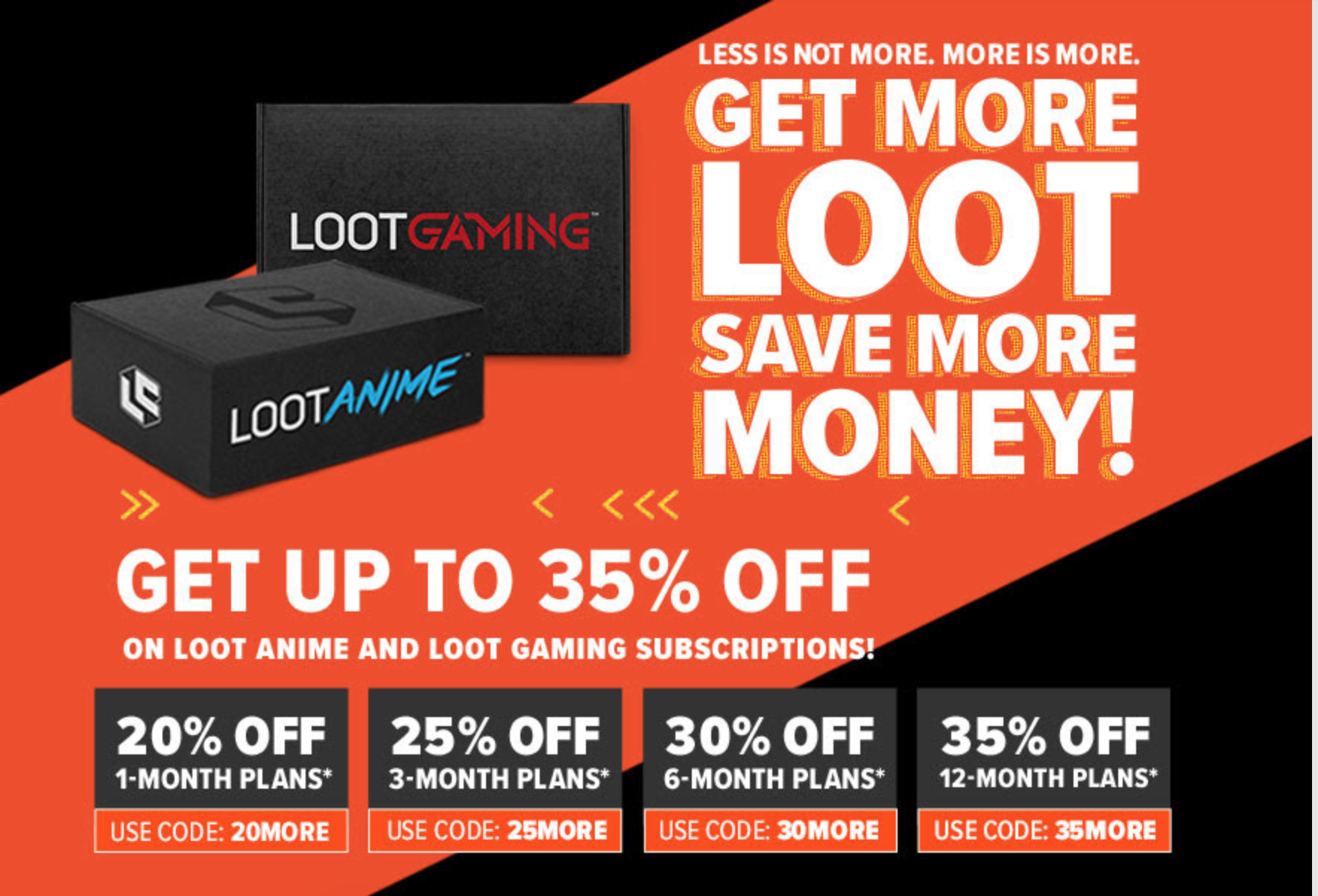 Loot Crate Sale – Up To 35% Off Anime + Gaming Crate Subscriptions