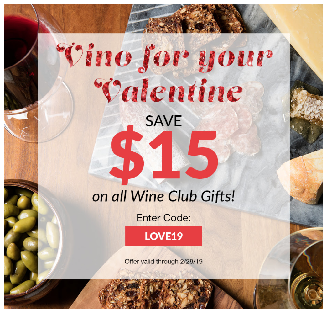 Plonk Wine Club Valentine’s Day Deal – $15 Off Gift Subscriptions!