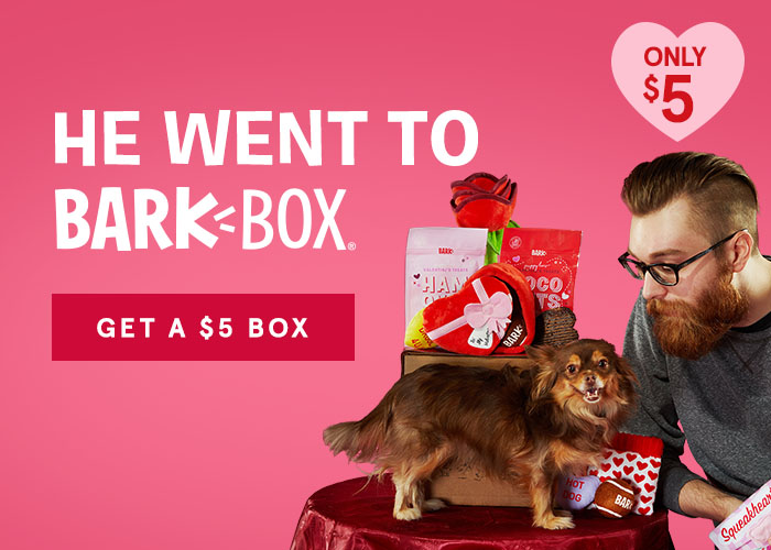 BarkBox Coupon – First Box For $5!