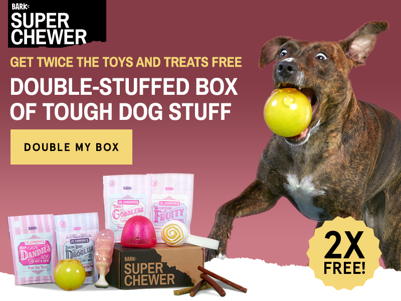 Super Chewer Coupon – Double Your First Box with Subscription!