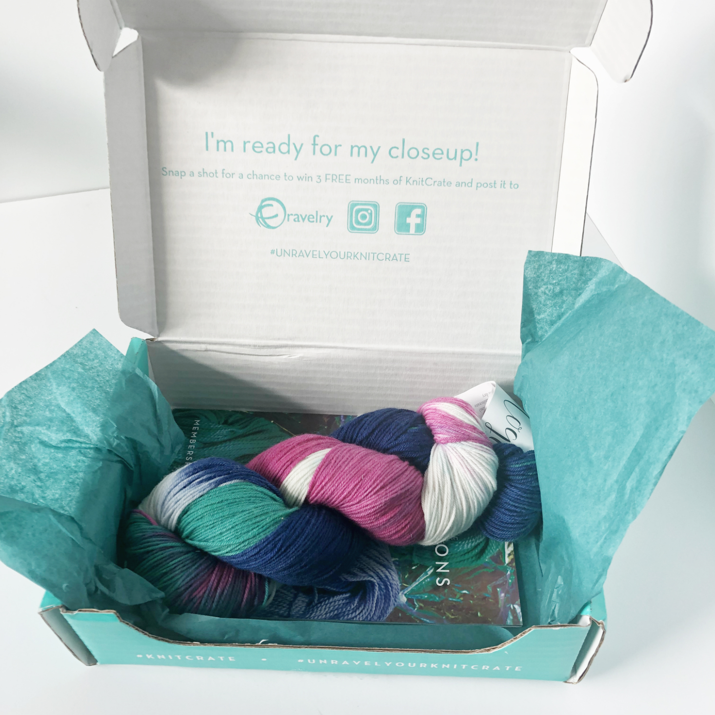 Knitcrate Sock Yarn Subscription Review + Coupon – February 2019