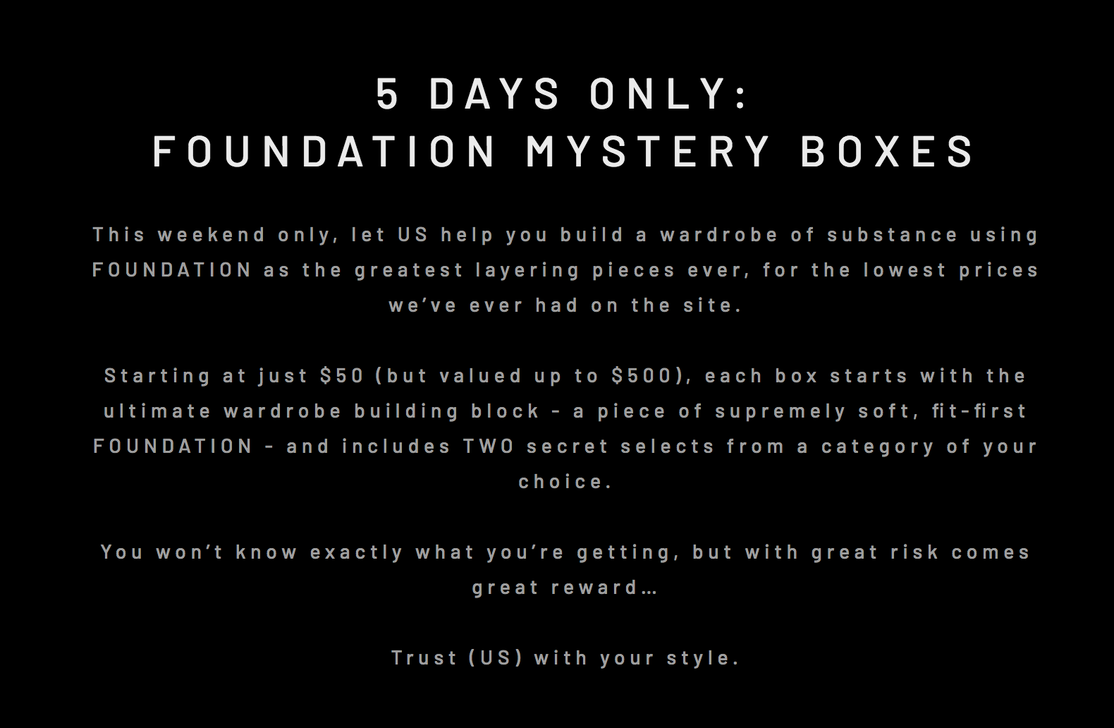 Universal Standard Mystery Boxes Available Now!