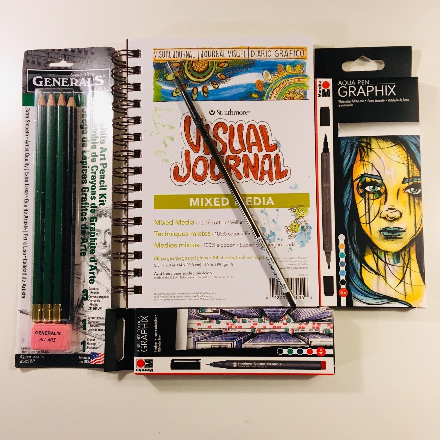 Smart Art DIY Subscription: Creating An Illustration Review + Coupon