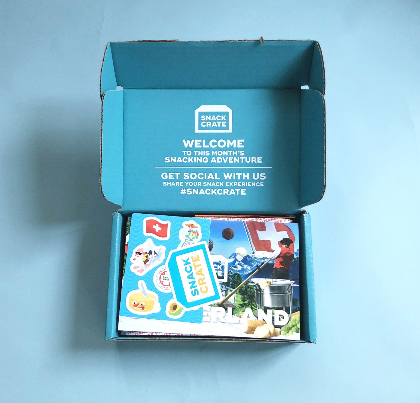 Snack Crate “Switzerland” Review + Coupon – January 2019