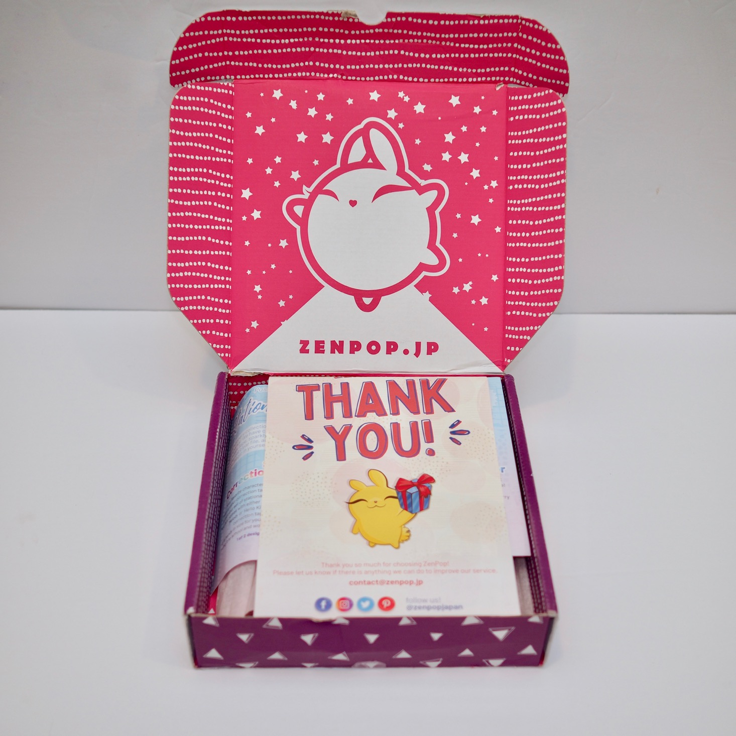 ZenPop Japanese Stationery Pack Review January 2019 MSA