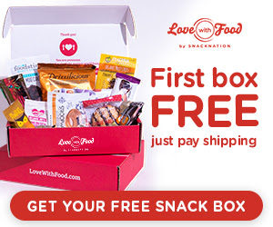 Love with Food Sale – First Box For $4.99!