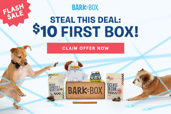 BarkBox Coupon – First Box For $10!