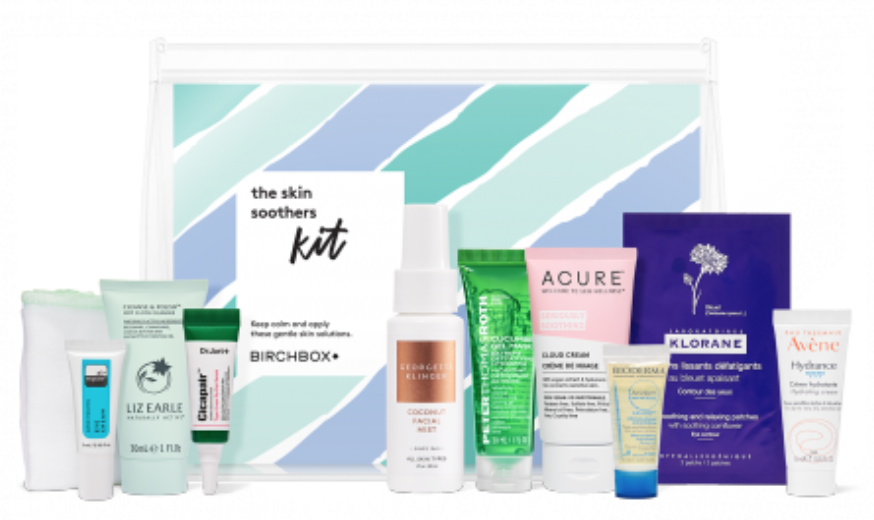 The Skin Soothers Birchbox Kit + Free Gift Coupons!