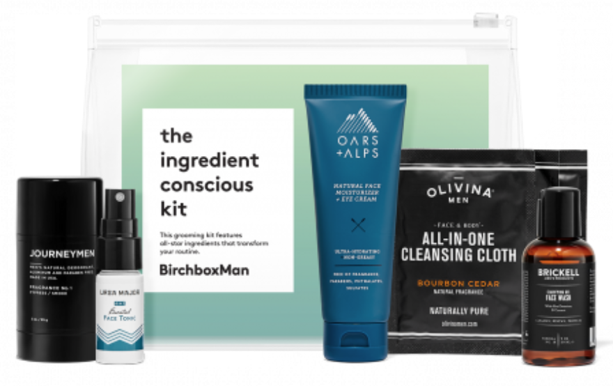 The Ingredient Conscious Birchbox Man Kit + Coupons!