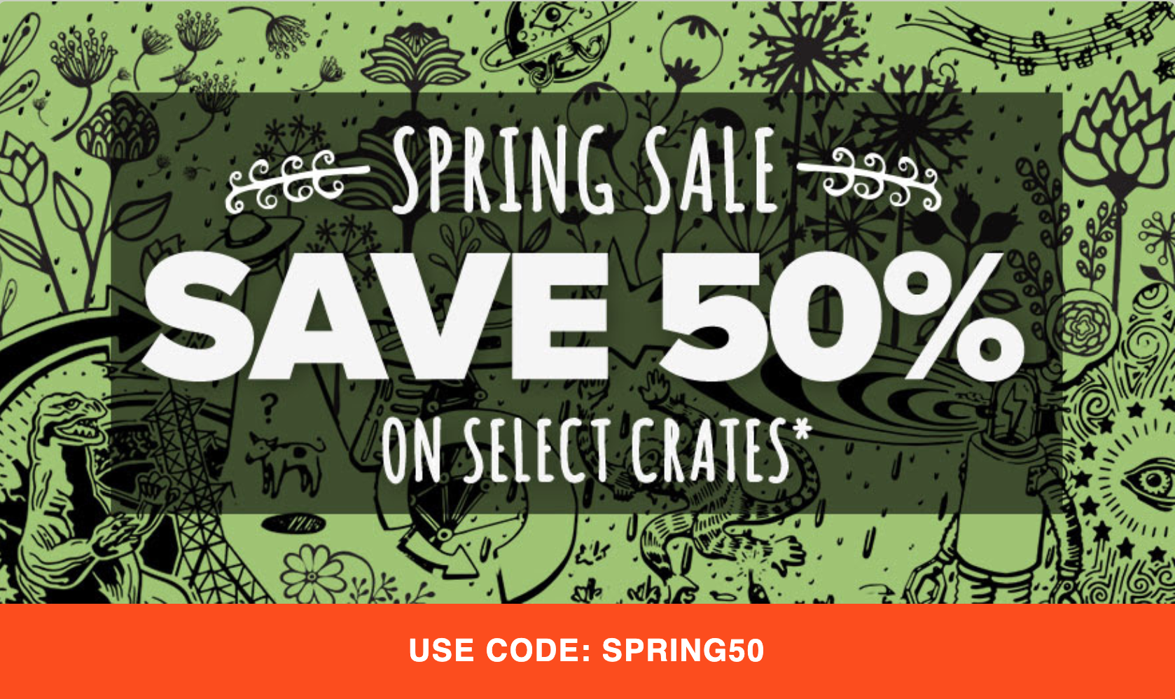 Extended! Loot Crate Sale – 50% Off Select Crates!