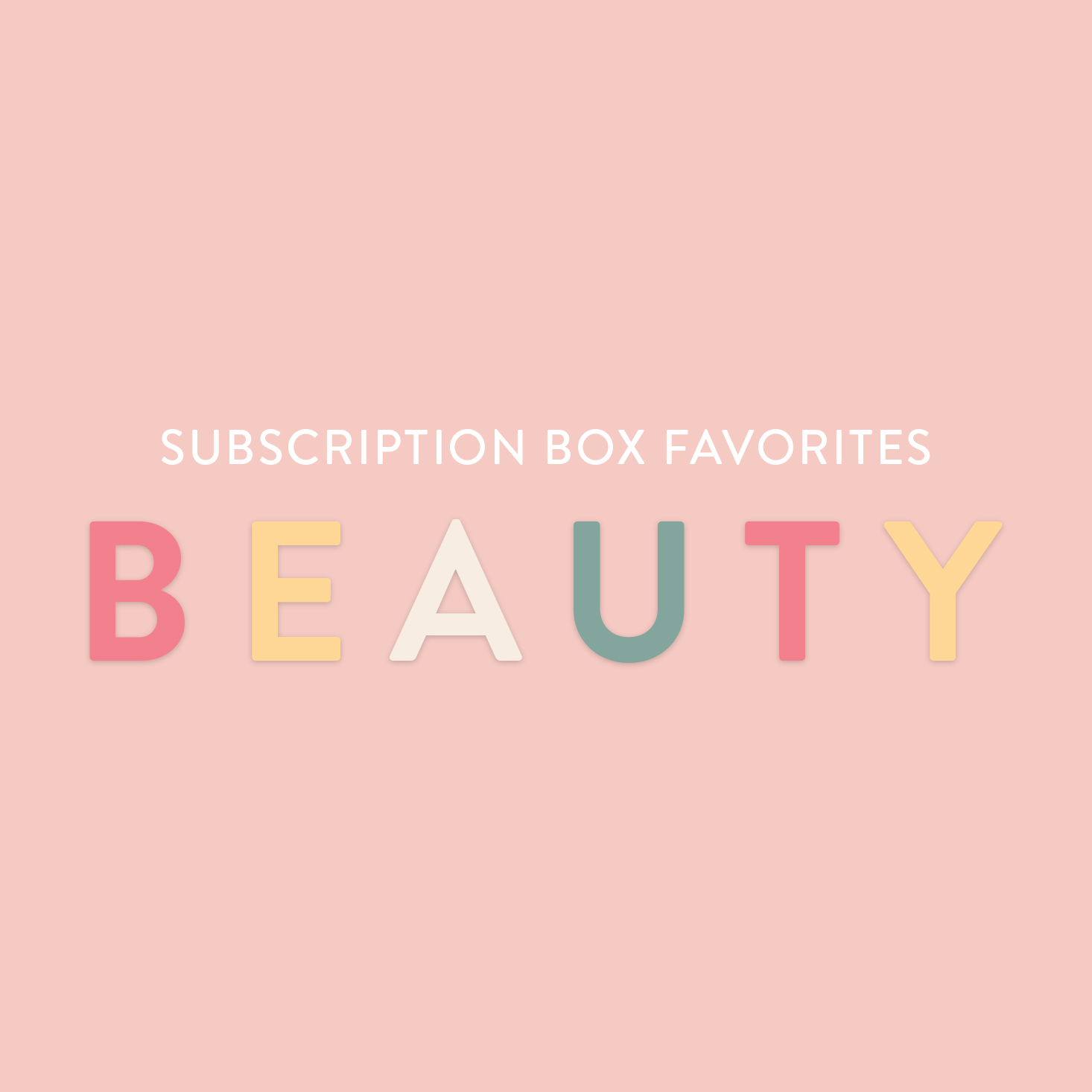 Our Subscription Box BEAUTY Favorites for November 2019!